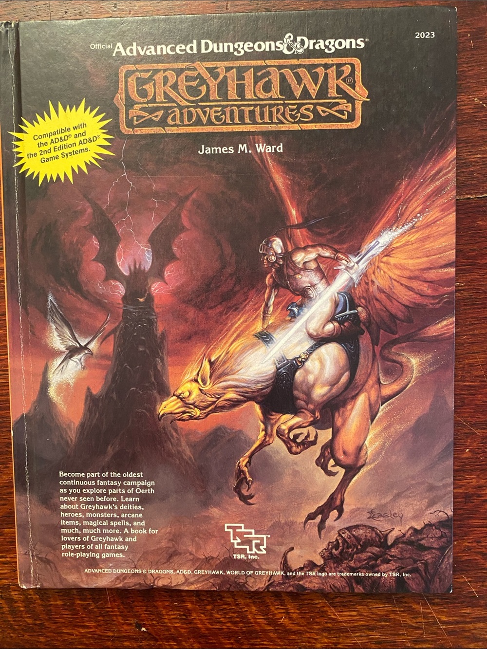 Advanced Dungeons and Dragons Greyhawk Adventures 1988